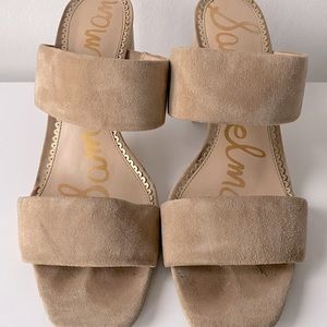 Suede Sam Edelman heels